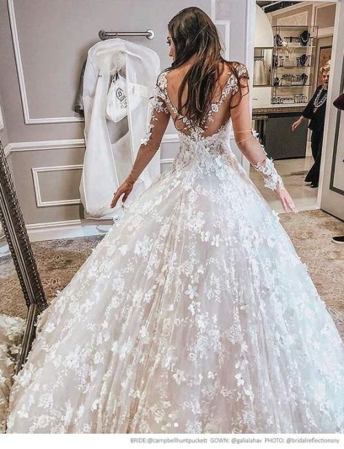 Stunning Real Brides in Galia Lahav Couture Wedding Dresses