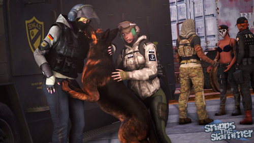 snippstheslammer:snippstheslammer:R6S K9 Unit In The...