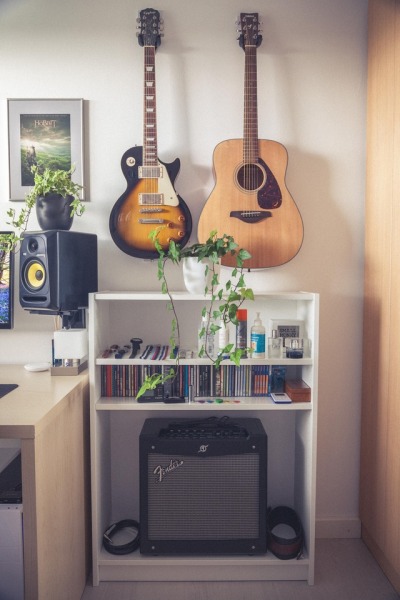 Bedroom and battlestation