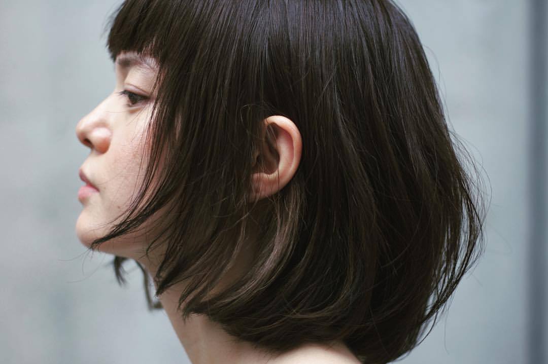 Hironori Okada Hair Works Blog 前上がりボブ 耳 ショート