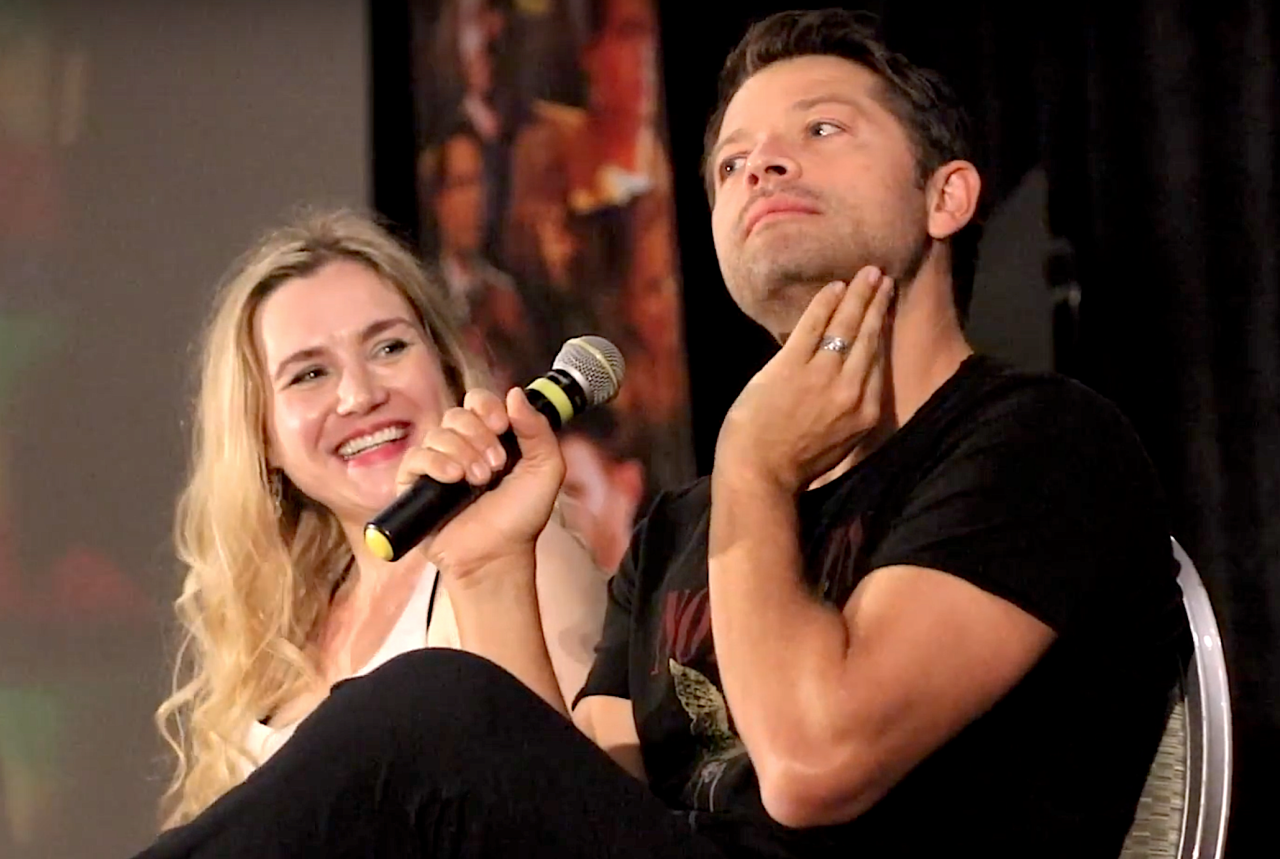 A Clever SPN Blog Name Gold Panel With Misha Colli