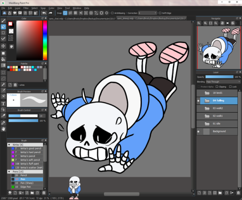 sans shimeji download