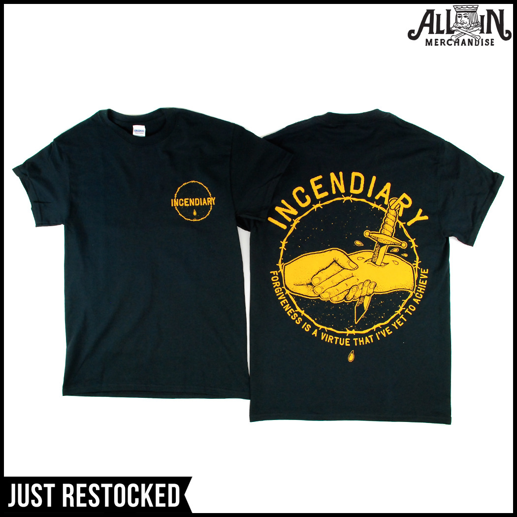 incendiary band merch