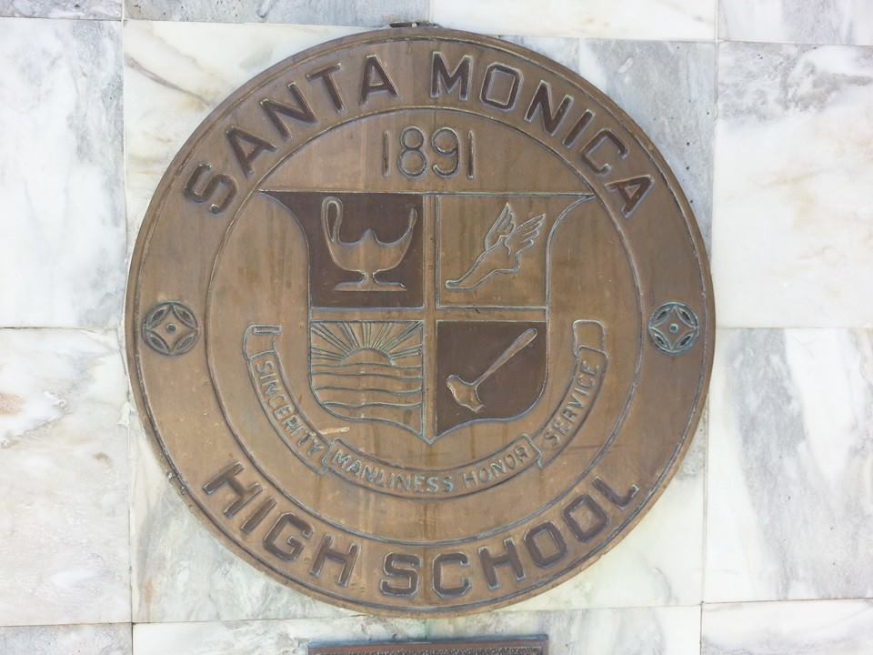 Westside Historic — westside-historic: Santa Monica High School seal