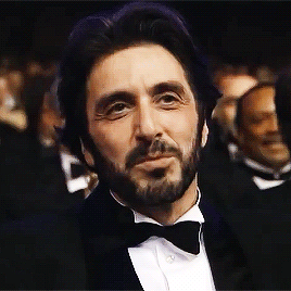 Al Pacino attending the 1973 Academy Awards for... : so young, so pretty