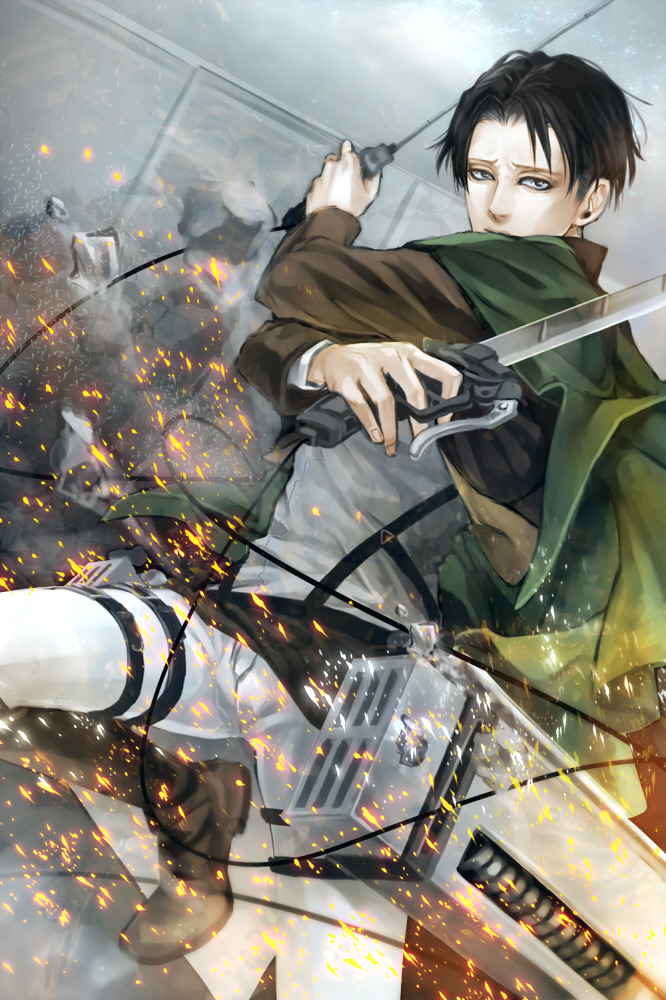 Character: Levi Ackerman Anime: Shingeki no Kyojin... - Anime Fanarts