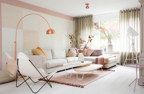 51 Pink Living Rooms With Tips, Ideas And Accessories To Help...