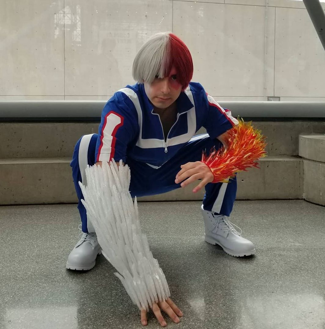 todoroki fire and ice cosplay