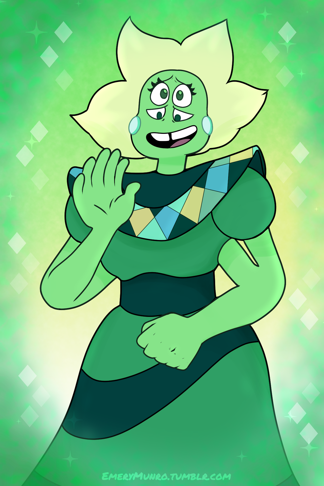 Y’all know me, her design is EXACTLY what I’m all about 💚 💚 💚