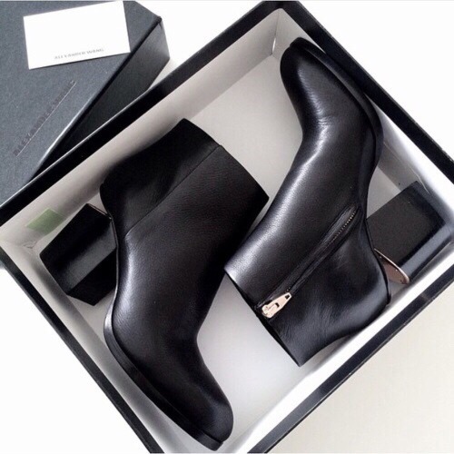 high heel ankle boots on Tumblr