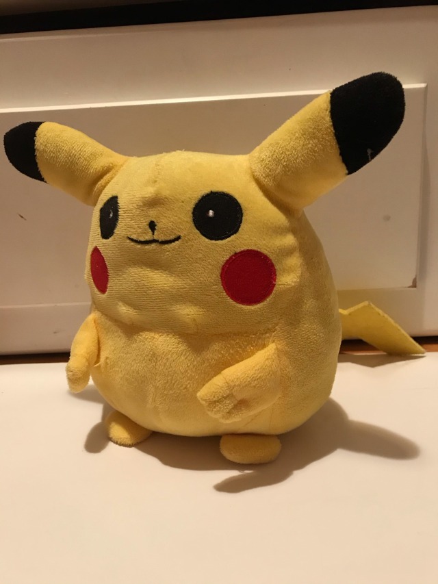 rejected pikachu plush