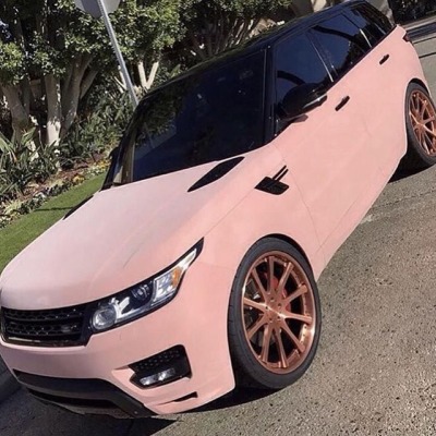range rover baby pink