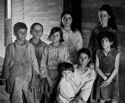 historicaltimes:Frank Tengle family, Hale County, Alabama....