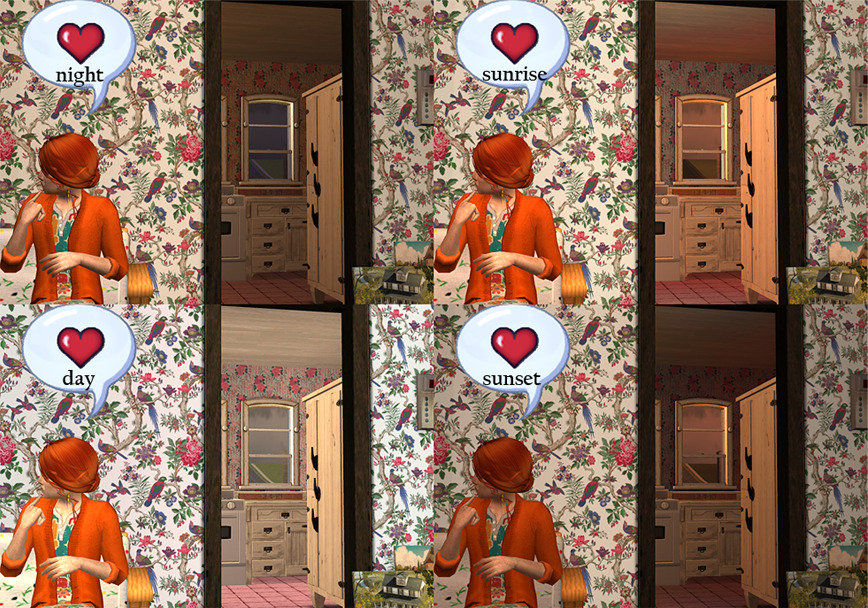 Sims 2 Love Bed Mod