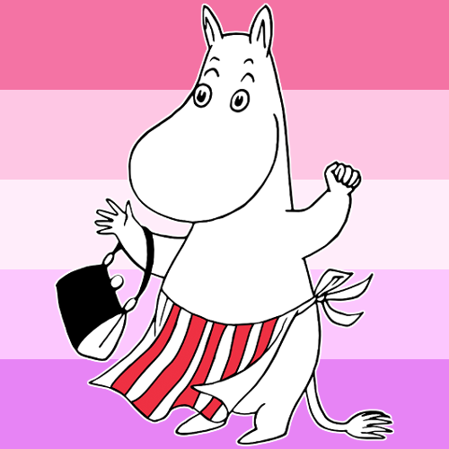 pridesthetic:trans woman moominmamma | bi trans moominmamma | bi...