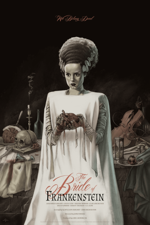 geekynerfherder:‘The Bride Of Frankenstein’ by Jonathan...