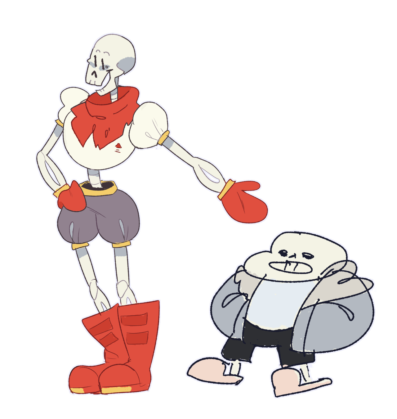 Twinky The Clown Can You Draw Sans And Papyrus From Undertale If