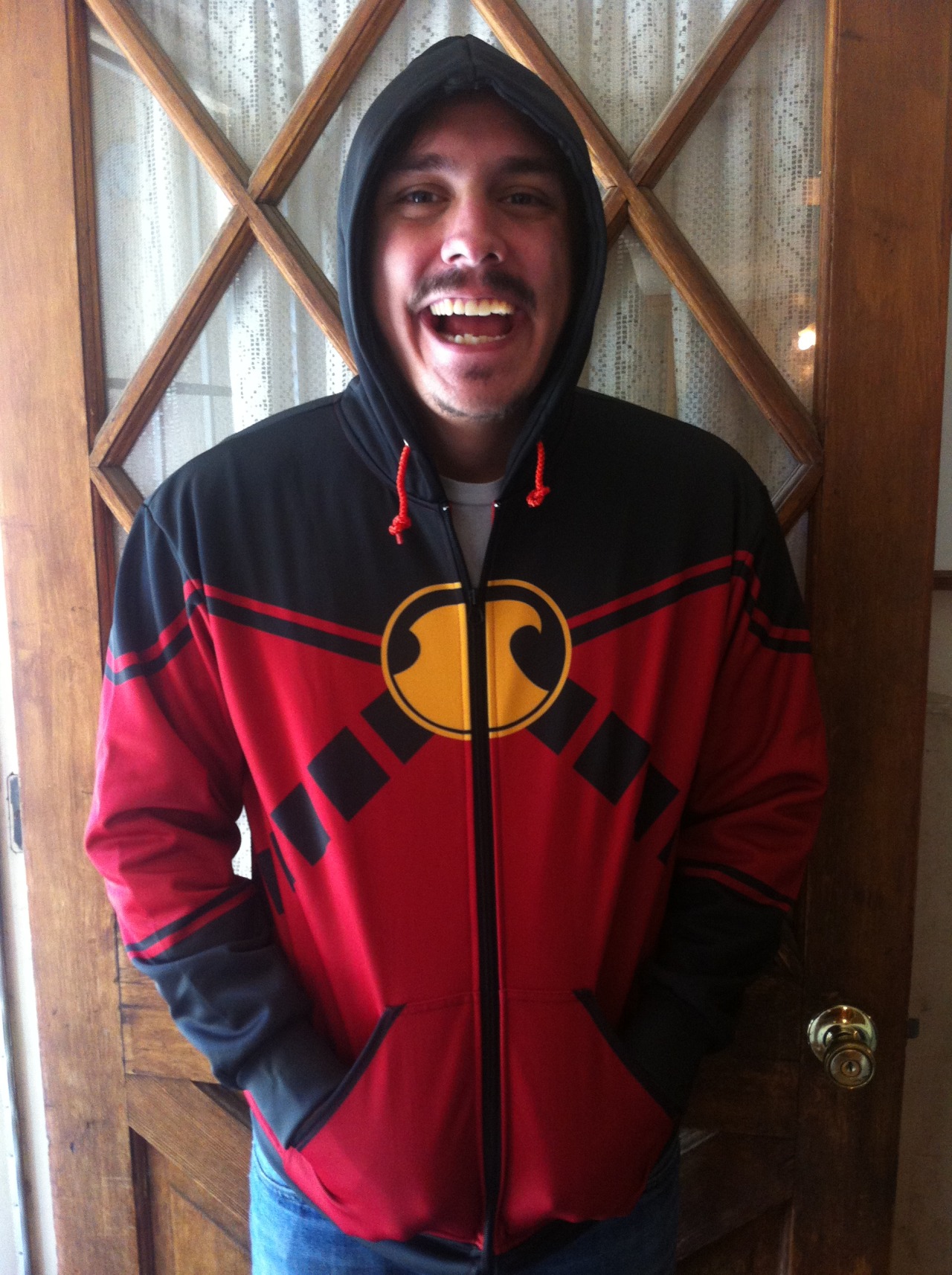 red robin hoodie