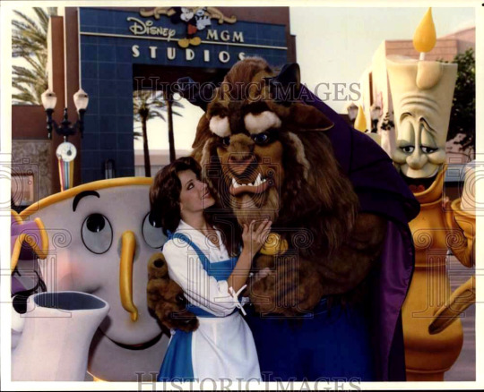 Beauty and the Beast at Disney MGM, 1991.