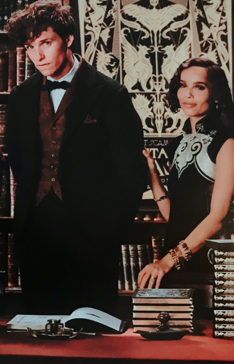 beastiolcgy:leta lestrange and newt scamander  / /