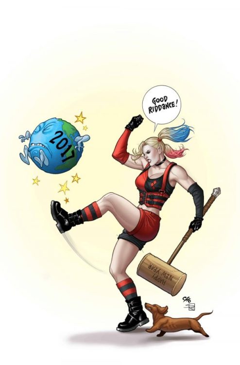 biggoonie:Harley Quinn by Frank Cho