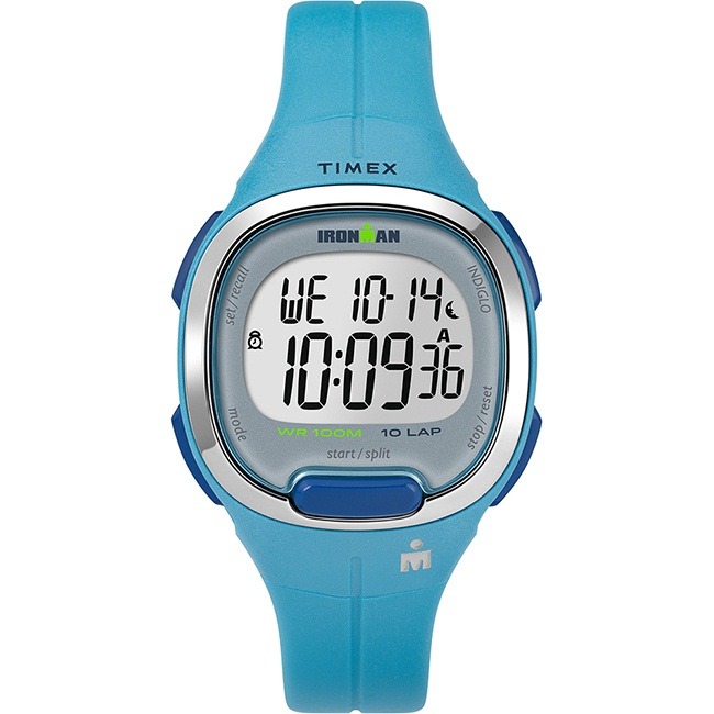 【TIMEX】 天美時 鐵人系列 專業運動電子錶 (藍 TXTW5M19500)