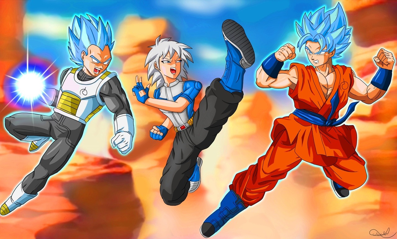 манга dragon ball xenoverse фото 20