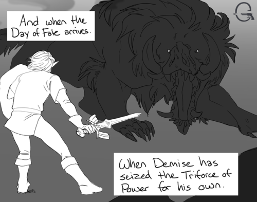 gunnslaughter:Ganon / LinkKinda feel like I need to redo Ganon...