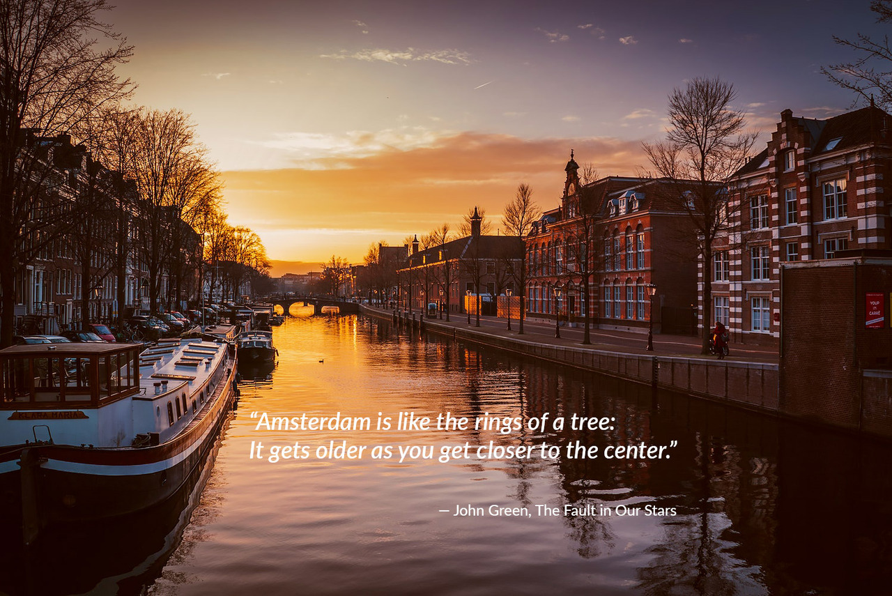 Luxury ON — Amsterdam quote