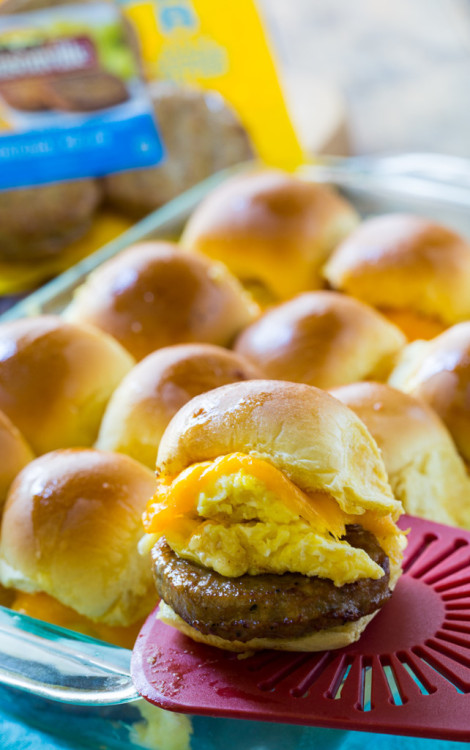 Easy breakfast sliders