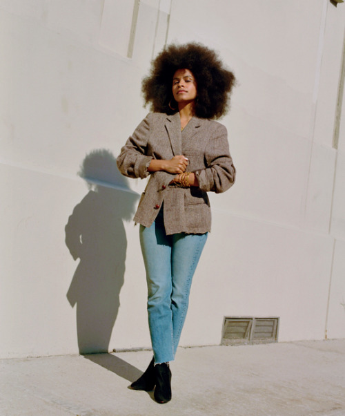 flawlessbeautyqueens:Zazie Beetz photographed by Clara Balzary