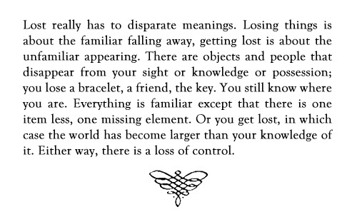 A Field Guide to Getting Lost by Rebecca Solnit