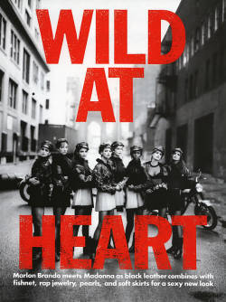 One of our favorite editorials from the ‘90s - Wild at Heart, photographed by Peter Lindbergh - those HATS!