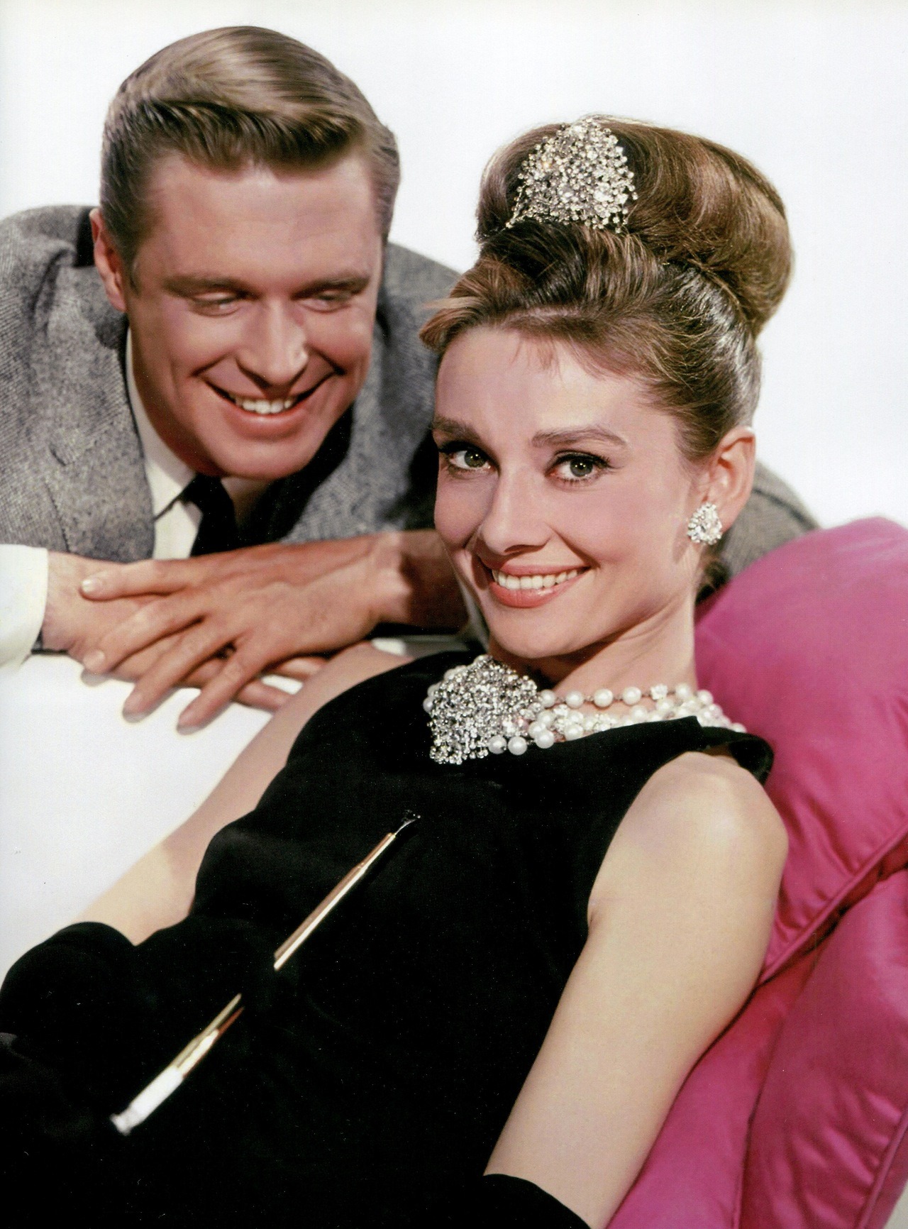 Lady Be Good: Audrey Hepburn and George Peppard photographed by...