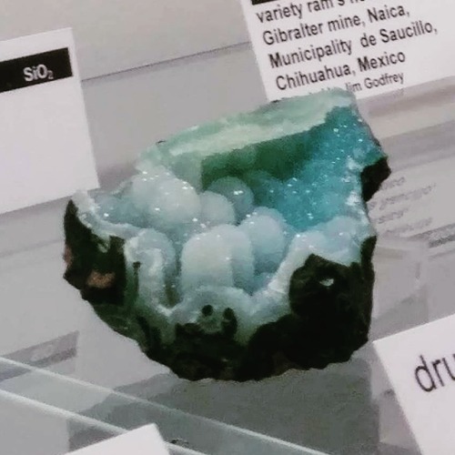 mineralsnstuff:Sonora Sunrise, Larimar, Grape Agate,...