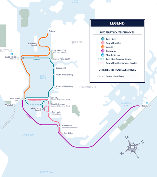 Submission - New York City Ferry Services Map,... - Transit Maps