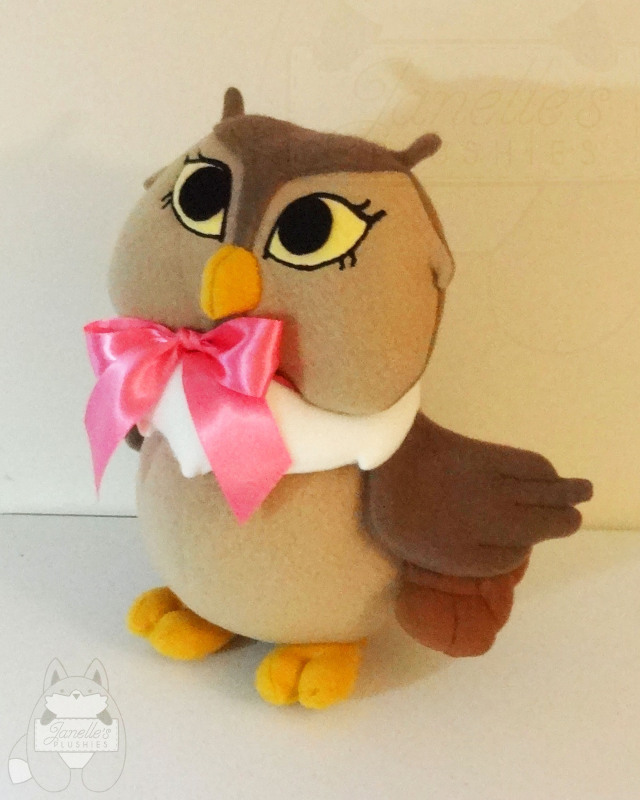 archimedes owl plush