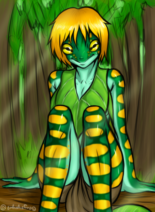 Finally posted some decent art…. Trying out jungle...