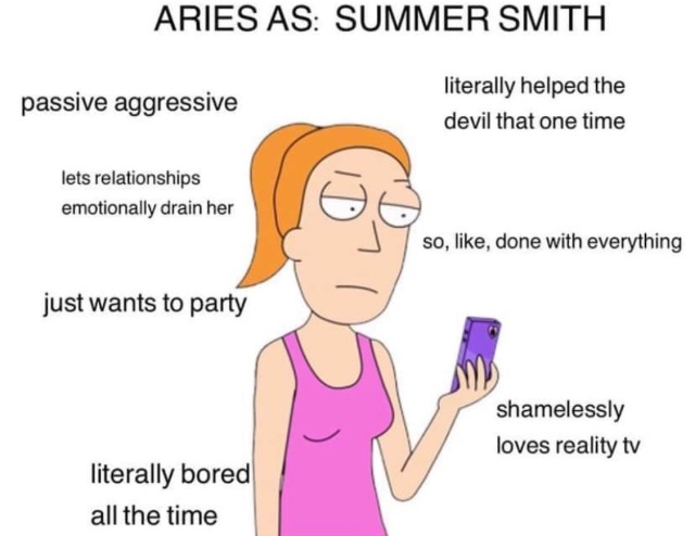 astrology sign aries and headaches