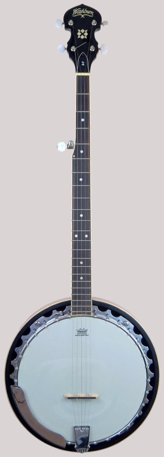 JAM USM Washburn B9 5 string resonator Banjo
