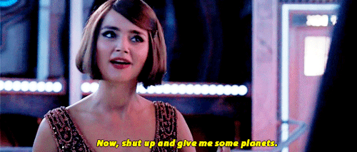 Image result for clara oswald we had to share a room gif