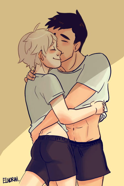 caboootie:elnorah:clean up these from my sketchbook. Daisuga...