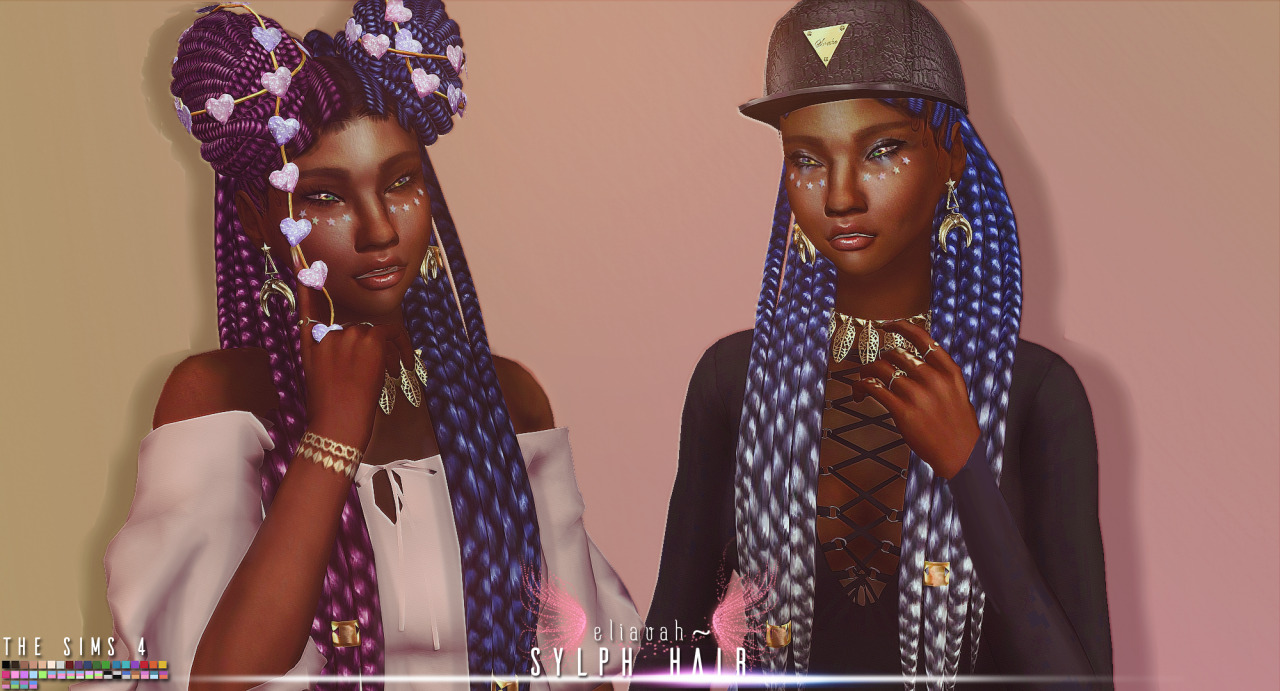 sims 4 add second hair color mod