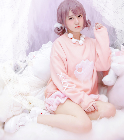 jessabella-hime:CUTE MIANYANG PLUS CASHMERE JACKET SWEATER from...