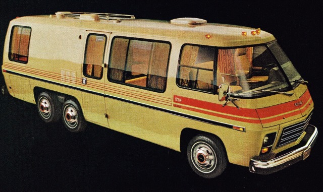 The Long 1970s — GMC MOTORHOME Instead of selling chassis and drive...