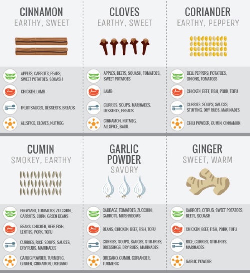 Spice Guide Chart