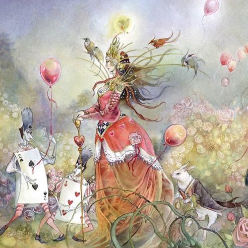 shadowscapes-stephlaw:An older piece. “The Queen Of Spades Sends...