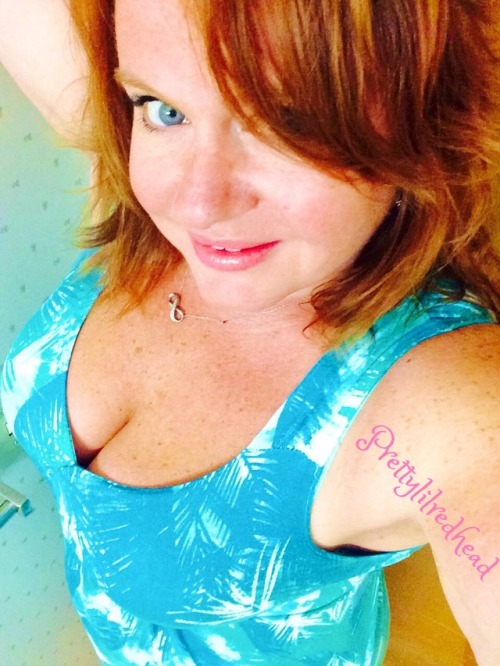 prettylilredhead:Sporting one of my “finds” from my recent...