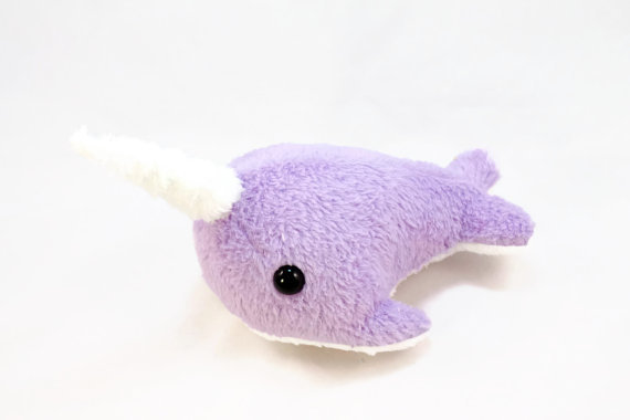 strawberry narwhal plush