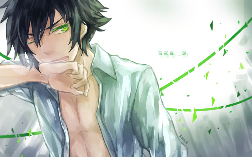 ryuuseikuma:Without his uniform, I feel like he looks less like...